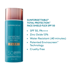 Colorescience Sunforgettable® Face Shield Flex SPF 50 - Tan