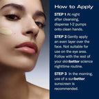 Skinbetter Science nighttime cream application guide - Vos Collection