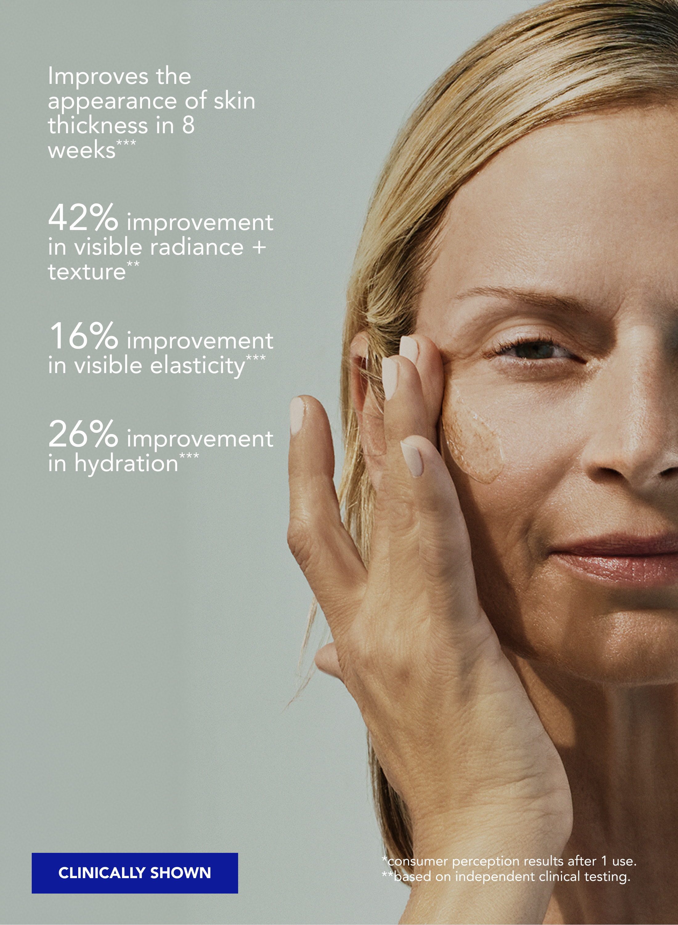 Improves skin thickness, radiance, elasticity & hydration in 8 weeks - Vos Collection