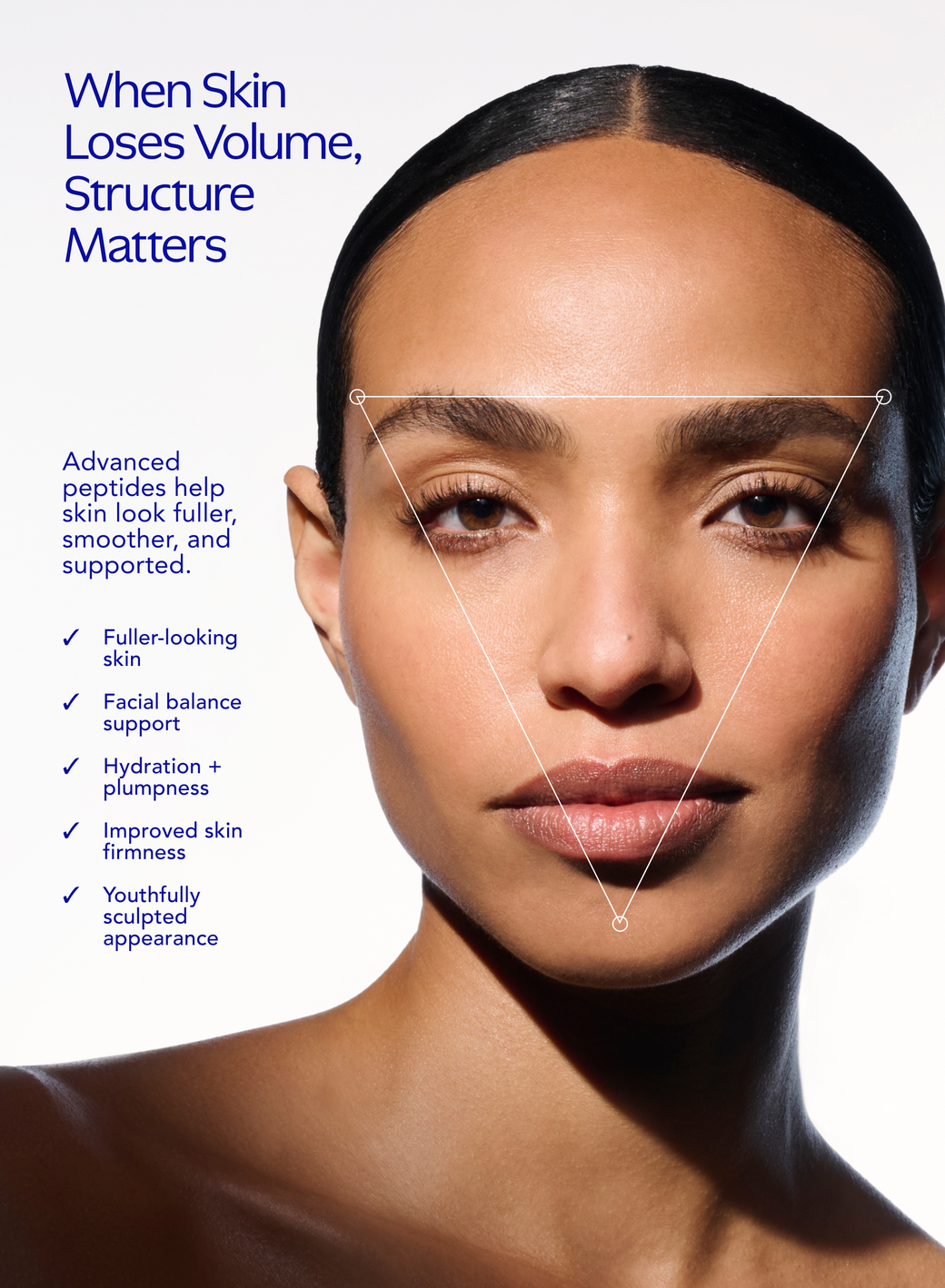 Advanced peptides for fuller, smoother skin with facial structure support - Vos Collection